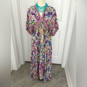 Paani long statement dress